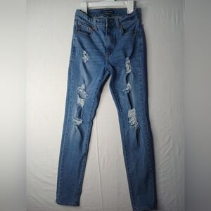 Aeropostale Distressed High Rise Jeggings Women's Jeans Size 6